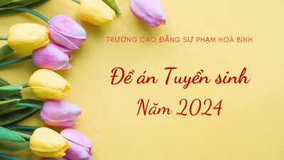 ĐỀ ÁN TUYỂN SINH - NĂM 2024