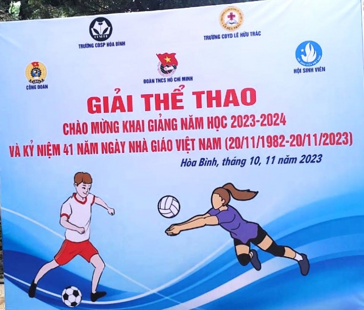 Bế mạc Giải thể thao kỉ niệm 41 năm ngày nhà giáo Việt Nam và chào mừng Khai giảng năm học mới 2023-2024