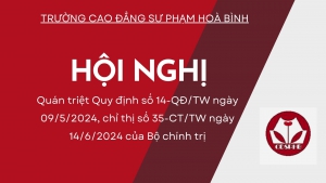 Hội nghị quán triệt Quy định số 14-QĐ/TW ngày 09/5/2024, chỉ thị số 35-CT/TW ngày 14/6/2024 của Bộ chính trị