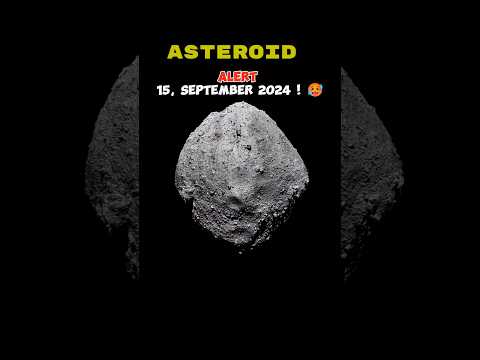 Asteroid coming 15 September 2024☠️ #earth #asteroid