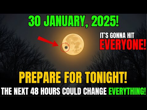 🚨This MUST Reach You BEFORE Tomorrow!🌕January 30, 2025 New MOON Will Change EVERYTHING!