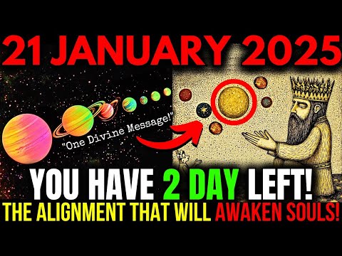 URGENT! RARE 6-Planet ALIGNMENT! 21 JAN 2025! The Spiritual MEANING Behind this MASSIVE EVENT!