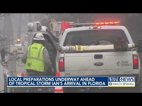 Local preparations for Tropical Storm Ian