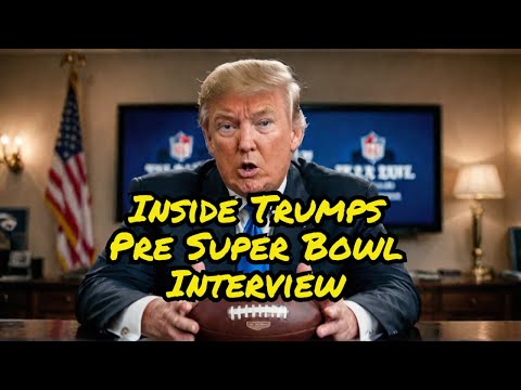 USA: President Trump&#039;s Pre-Super Bowl Interview and Predictions