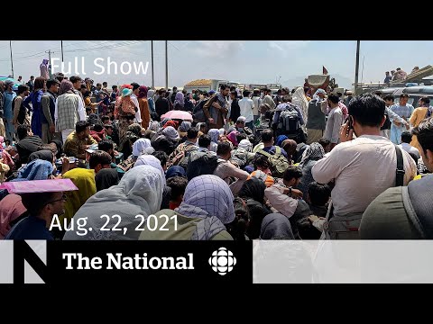 CBC News: The National | Evacuation efforts in Afghanistan, Challenges in Haiti, Office ventilation