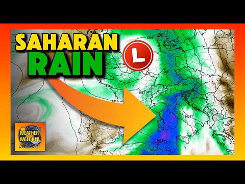 Deep Saharan Moisture Plume Arrives in Europe + Cold Wave Coming this Week!