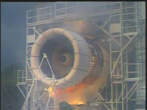 Bird Strike Jet Engine Test