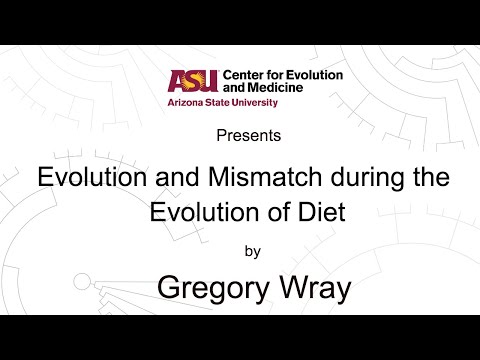 Evolution and mismatch during the evolution of diet | Gregory Wray