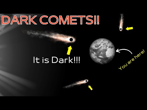 Are We In Danger? Astronomers Just Discovered 7 New Dark Comets